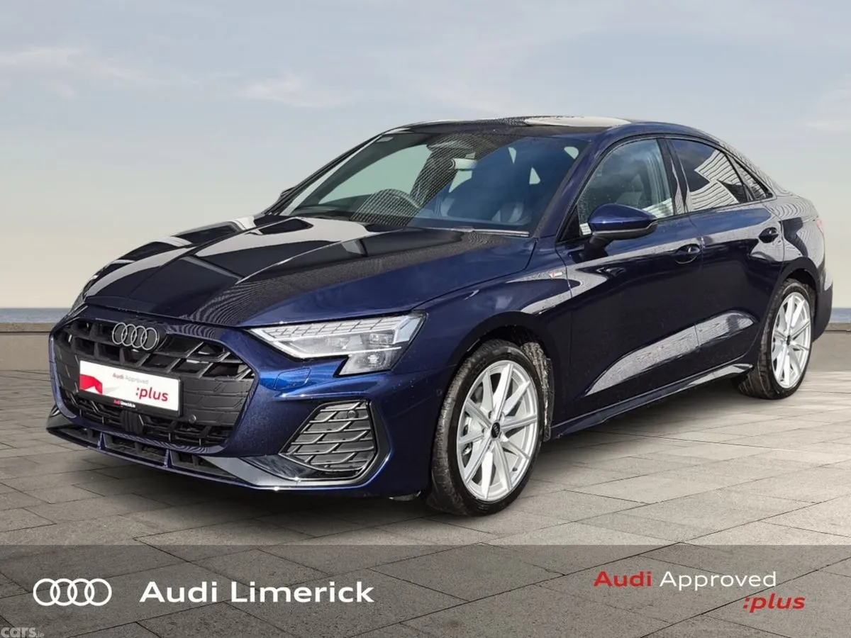 Audi A3 Saloon, Petrol, 2026, Blue