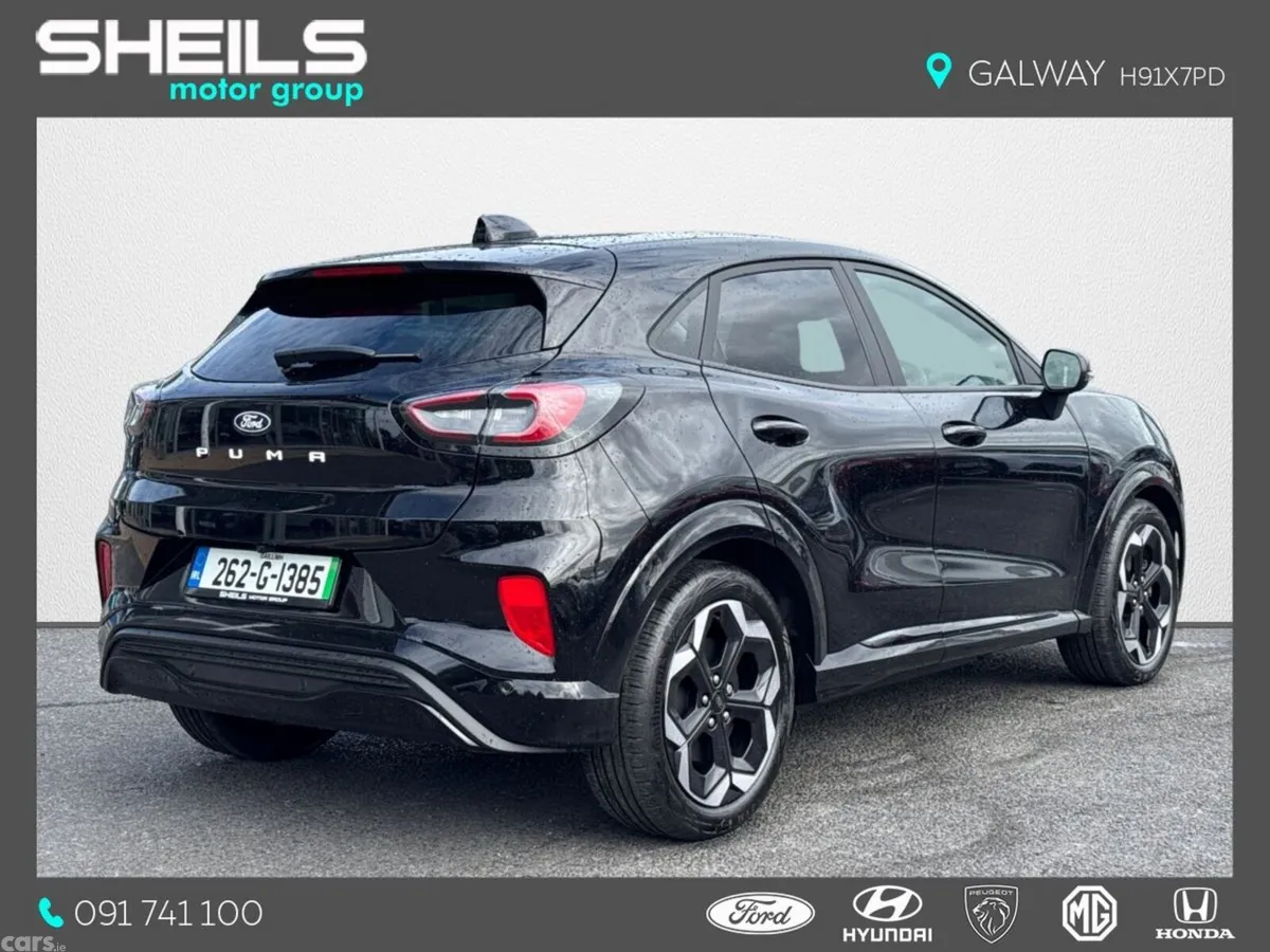 Ford Puma MPV, Electric, 2026, Black