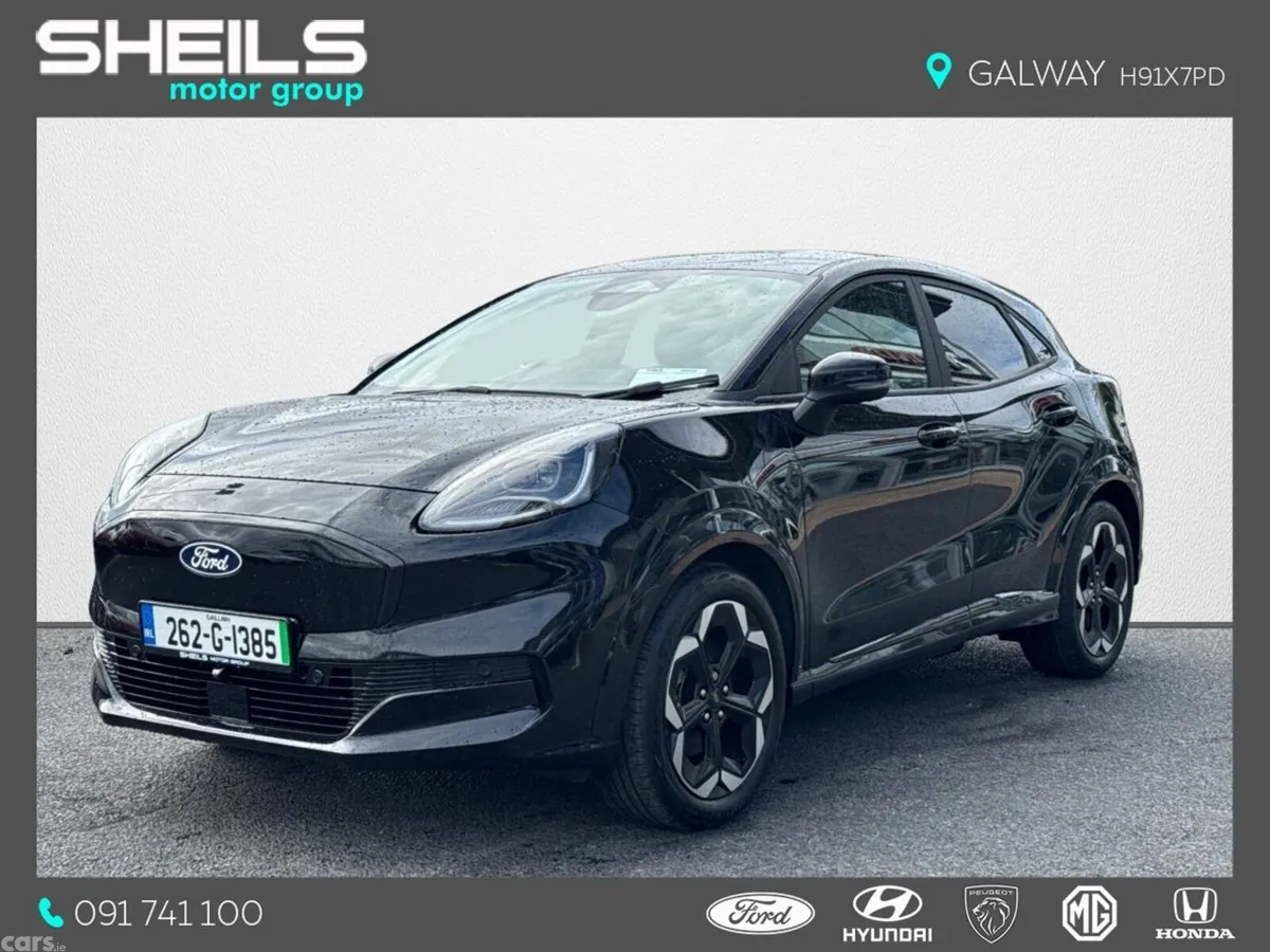 Ford Puma MPV, Electric, 2026, Black