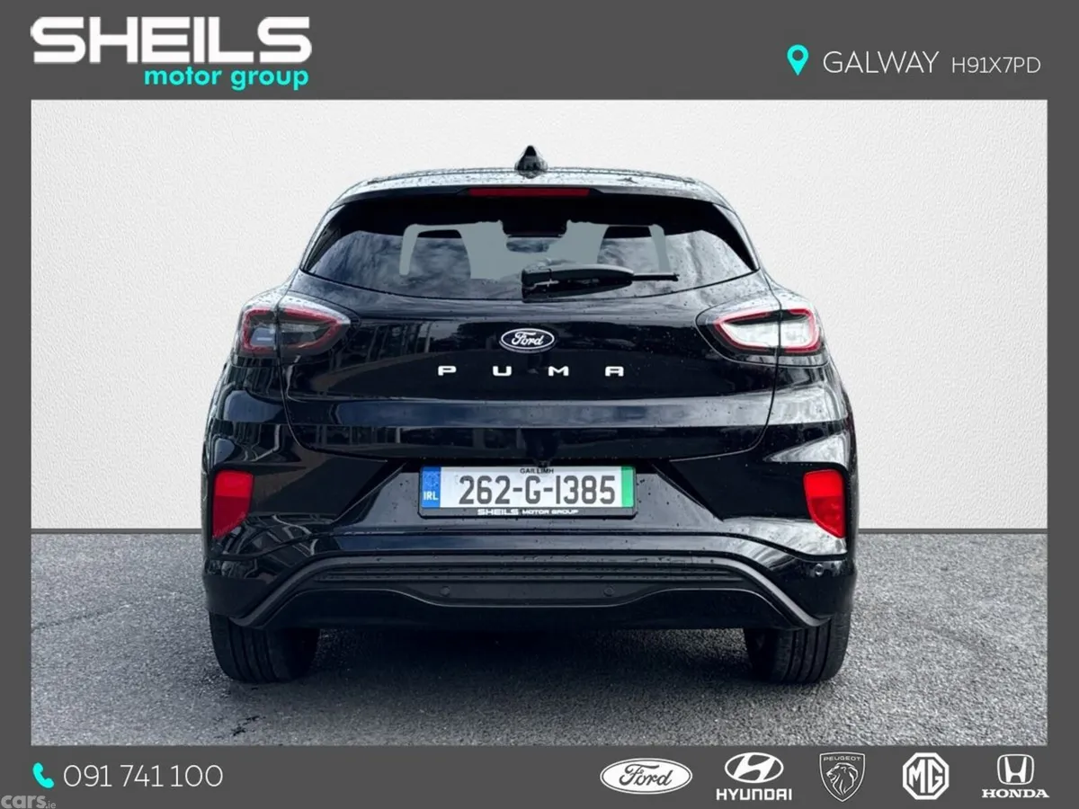 Ford Puma MPV, Electric, 2026, Black