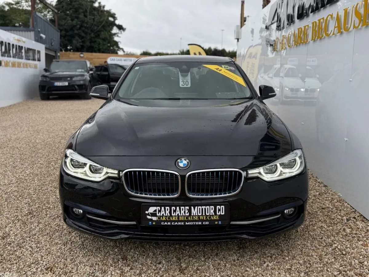 BMW 3-Series Saloon, Petrol Hybrid, 2018, Black