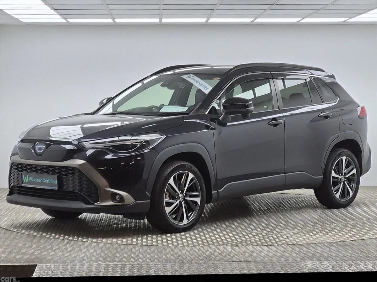 Toyota Corolla Cross SUV, Petrol Hybrid, 2023, Black