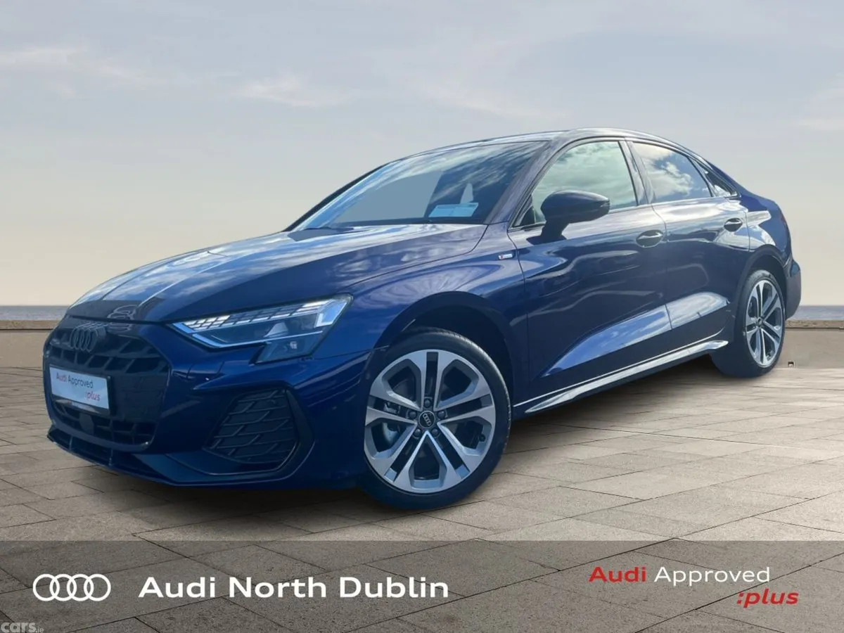 Audi A3 Saloon, Petrol, 2026, Blue