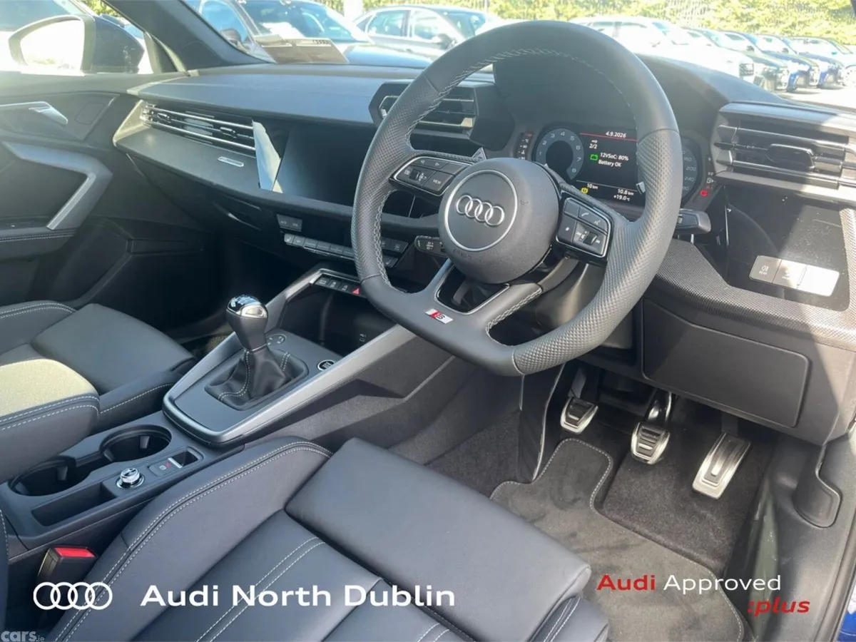 Audi A3 Saloon, Petrol, 2026, Blue