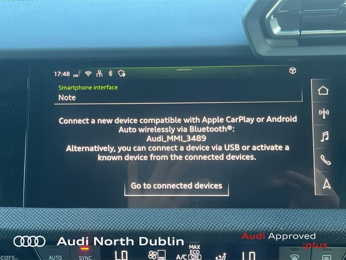 Audi A3 Saloon, Petrol, 2026, Blue