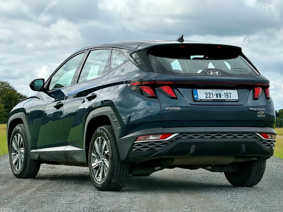 Hyundai Tucson SUV, Petrol Hybrid, 2022, Blue