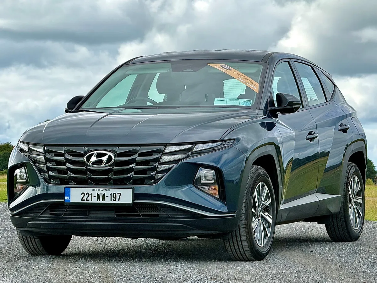 Hyundai Tucson SUV, Petrol Hybrid, 2022, Blue