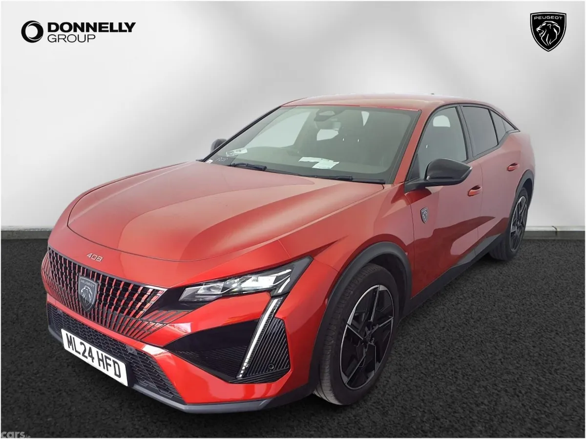 Peugeot 408 Hatchback, Petrol, 2024, Red