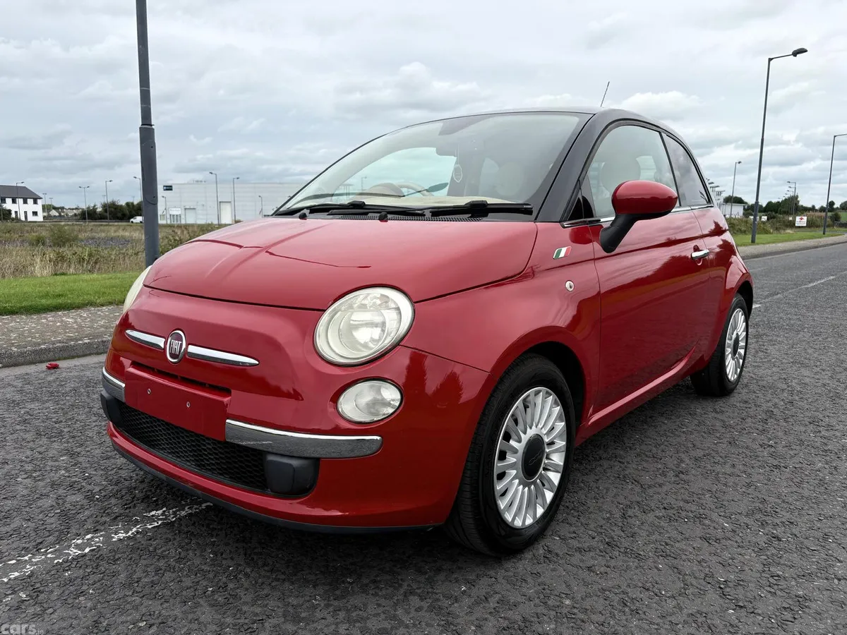 Fiat 500 Hatchback, Petrol, 2012, Red
