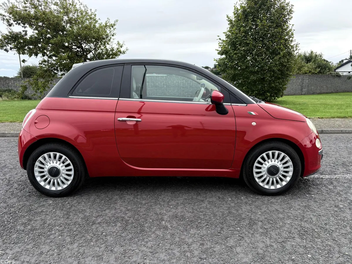 Fiat 500 Hatchback, Petrol, 2012, Red