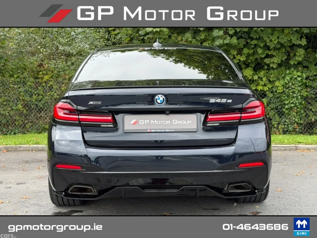 BMW 5-Series Saloon, Petrol Plug-in Hybrid, 2022, Black