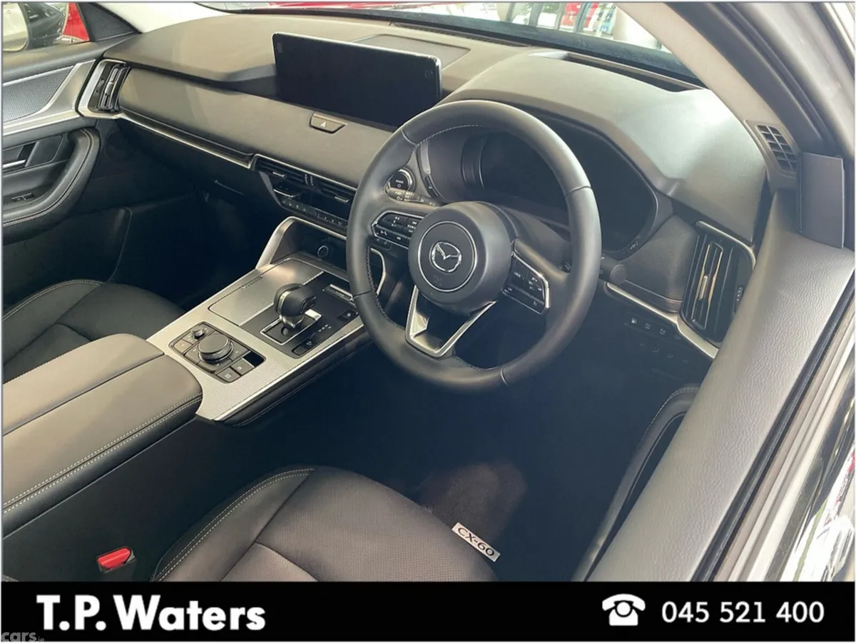 Mazda CX-60 SUV, Petrol Plug-in Hybrid, 2026, Black