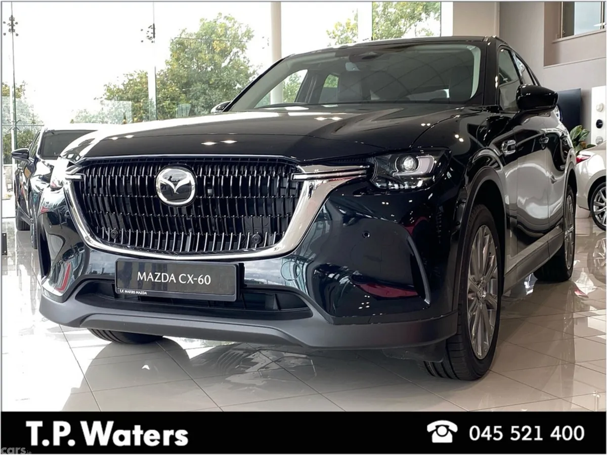 Mazda CX-60 SUV, Petrol Plug-in Hybrid, 2026, Black