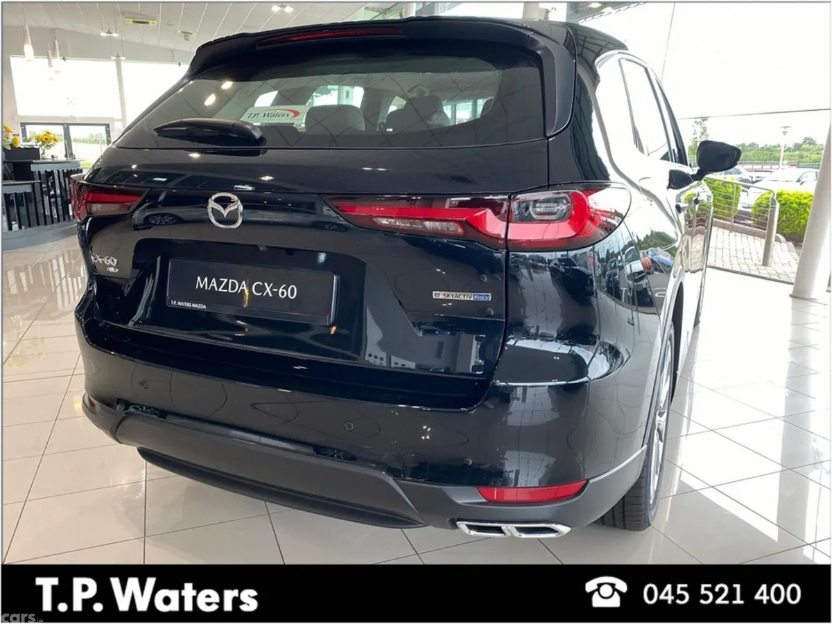Mazda CX-60 SUV, Petrol Plug-in Hybrid, 2026, Black