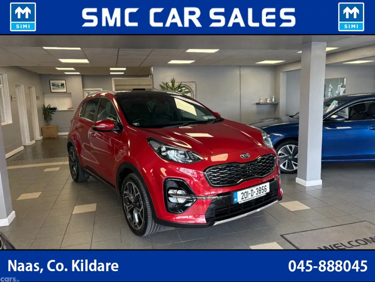 Kia Sportage SUV, Diesel, 2020, Red