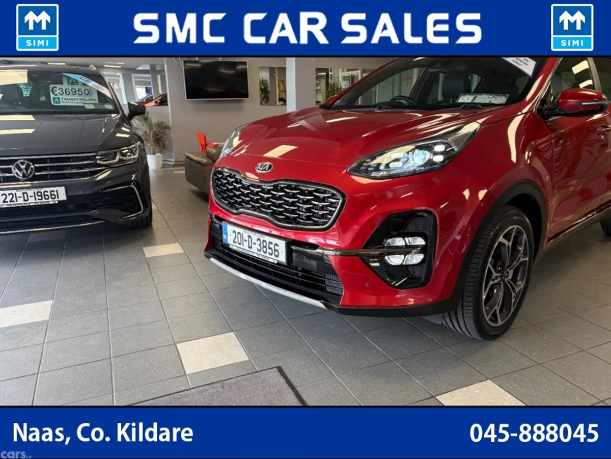Kia Sportage SUV, Diesel, 2020, Red