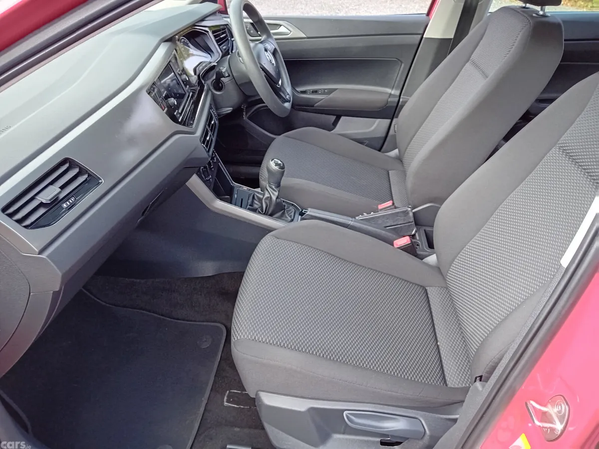 Volkswagen Polo Hatchback, Petrol, 2020, Red