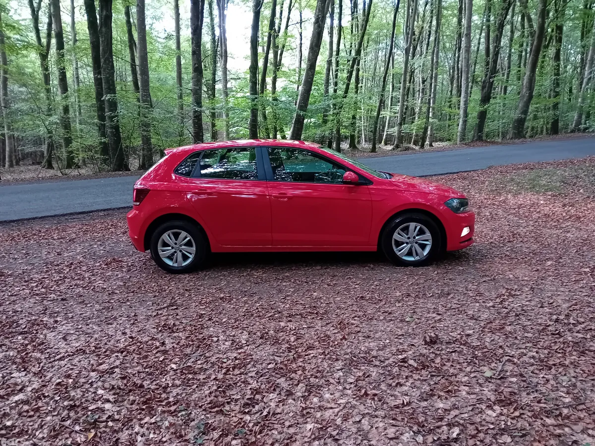 Volkswagen Polo Hatchback, Petrol, 2020, Red