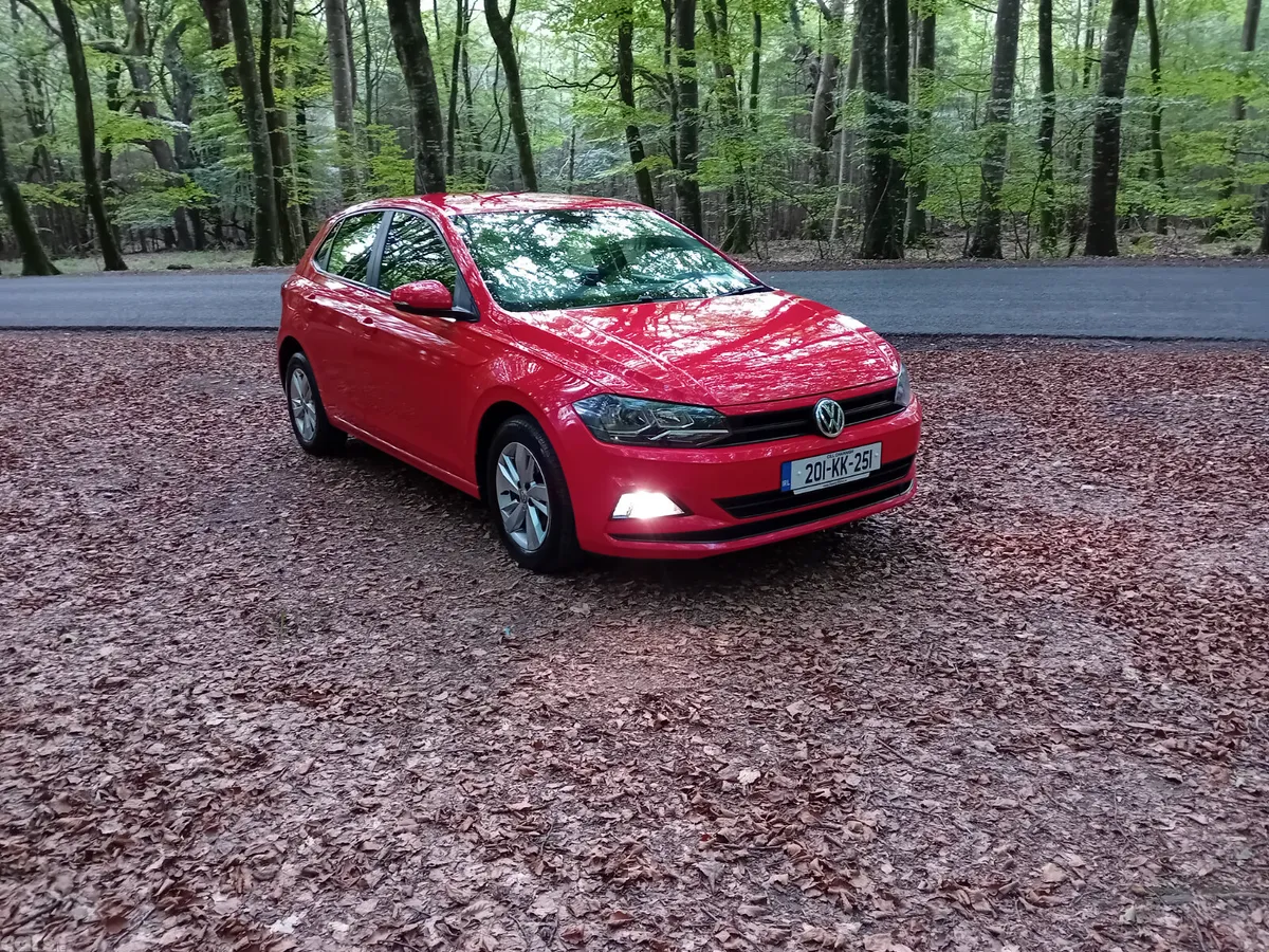 Volkswagen Polo Hatchback, Petrol, 2020, Red