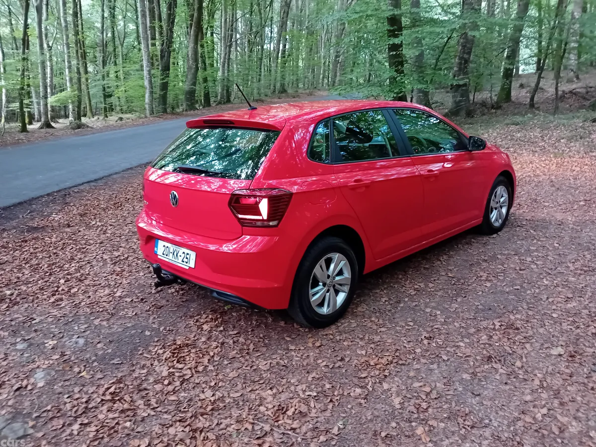 Volkswagen Polo Hatchback, Petrol, 2020, Red