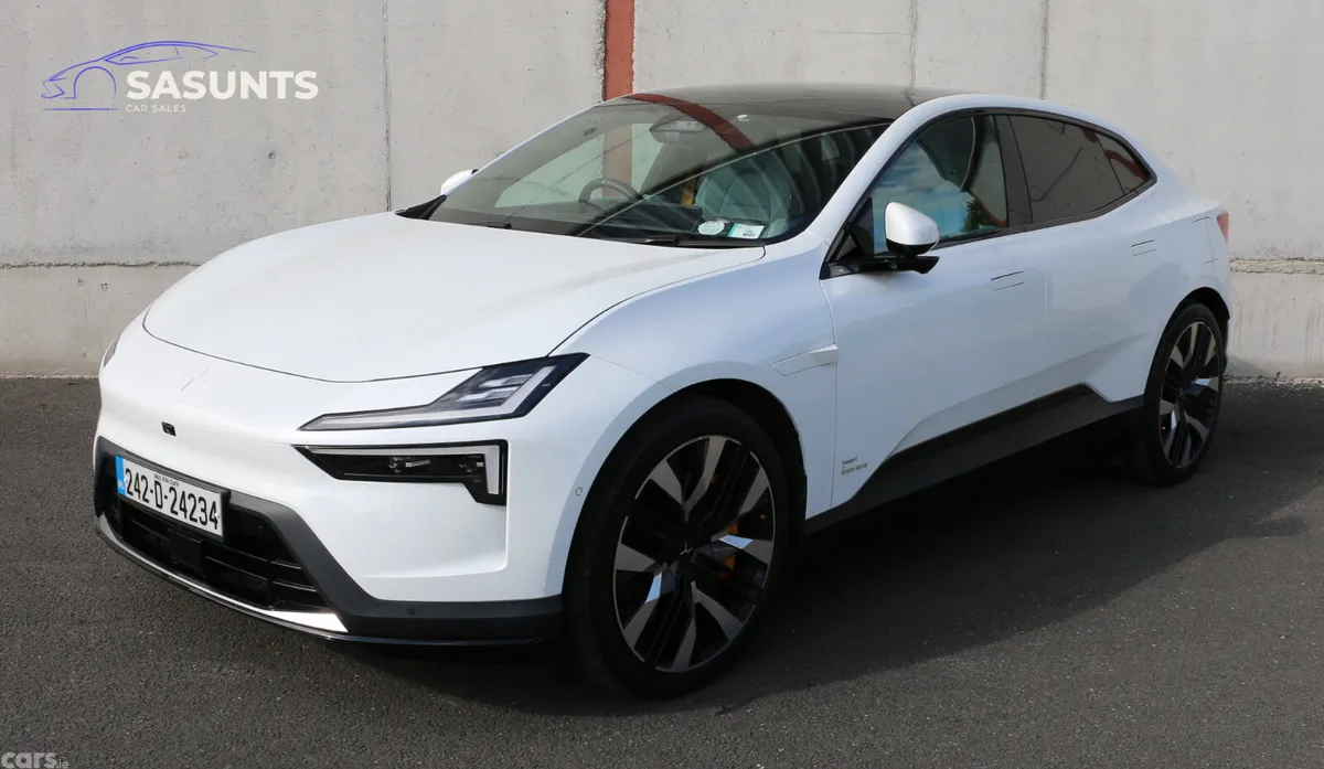 Polestar 4 Hatchback, Electric, 2024, White