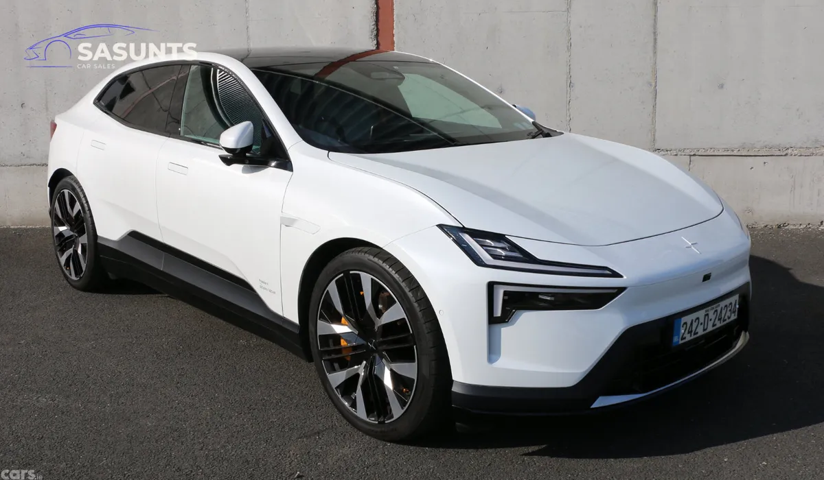 Polestar 4 Hatchback, Electric, 2024, White