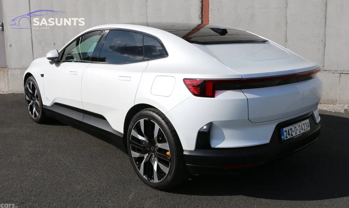 Polestar 4 Hatchback, Electric, 2024, White