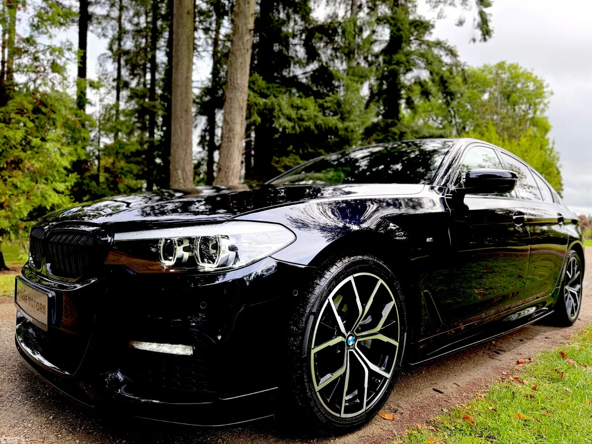 BMW 5-Series Saloon, Diesel, 2019, Black