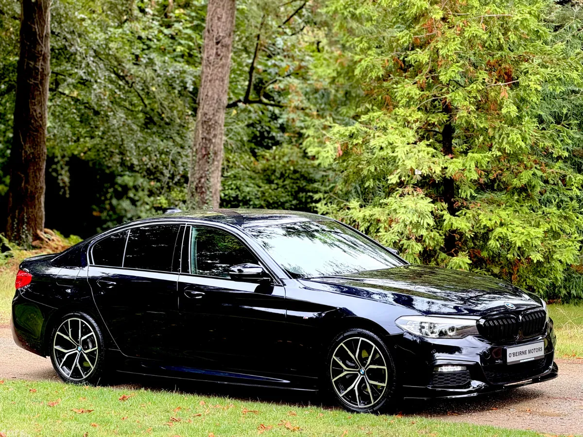 BMW 5-Series Saloon, Diesel, 2019, Black