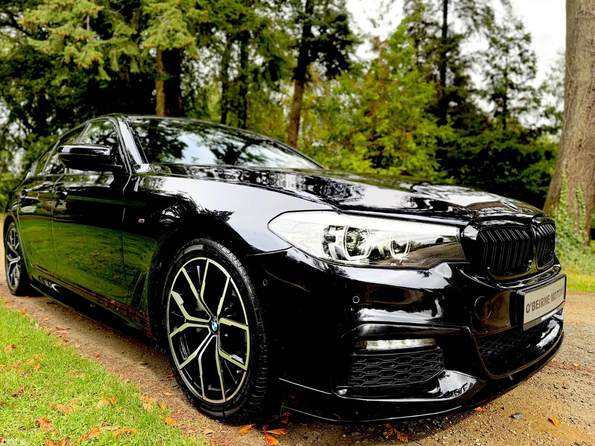 BMW 5-Series Saloon, Diesel, 2019, Black