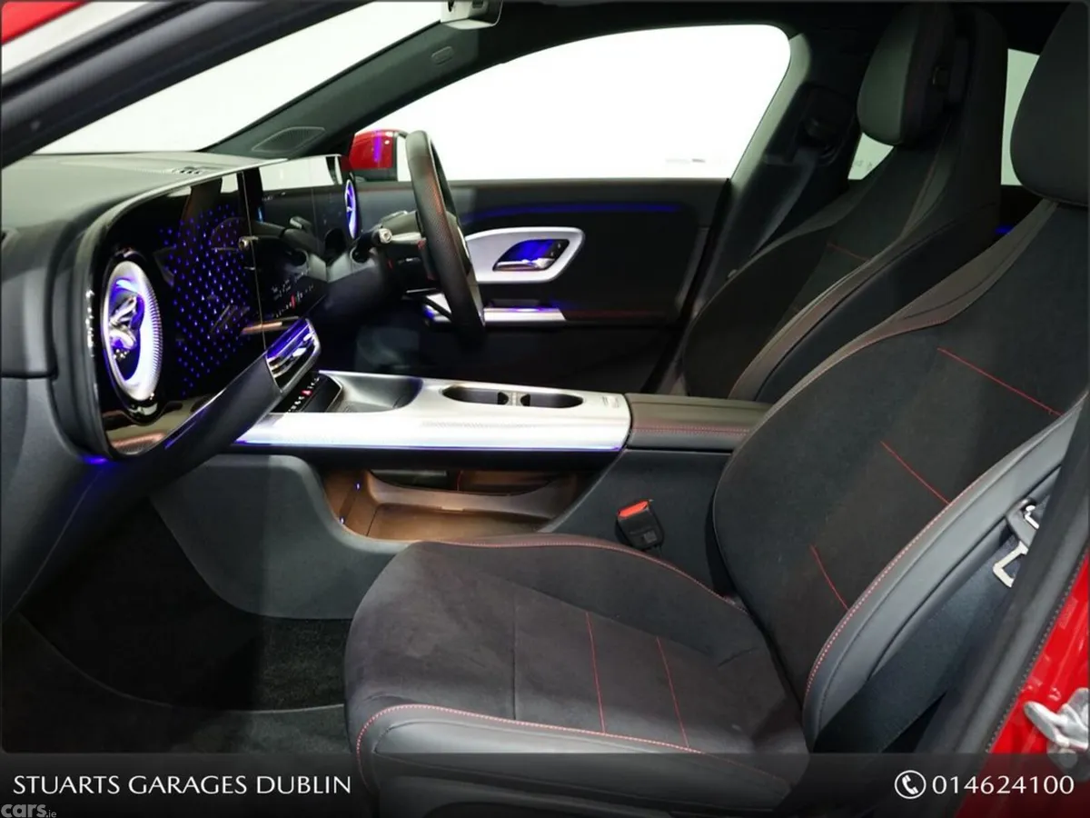 Mercedes-Benz CLA Saloon, Electric, 2025, Red
