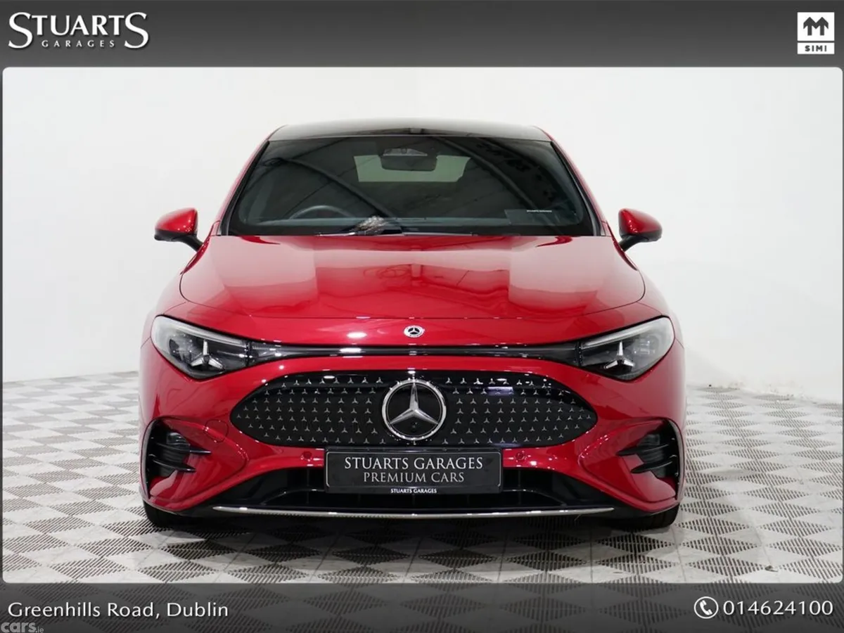 Mercedes-Benz CLA Saloon, Electric, 2025, Red