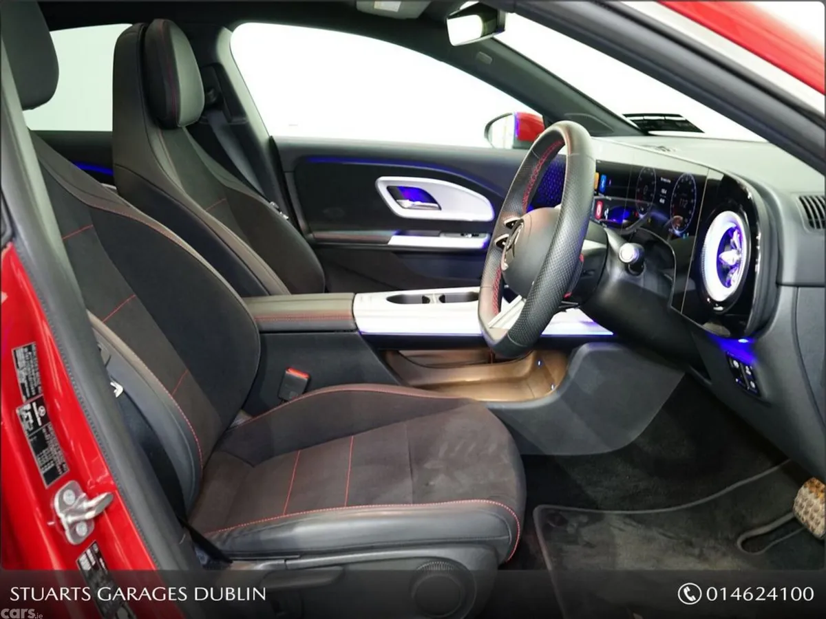 Mercedes-Benz CLA Saloon, Electric, 2025, Red
