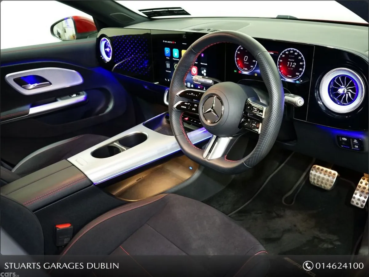 Mercedes-Benz CLA Saloon, Electric, 2025, Red