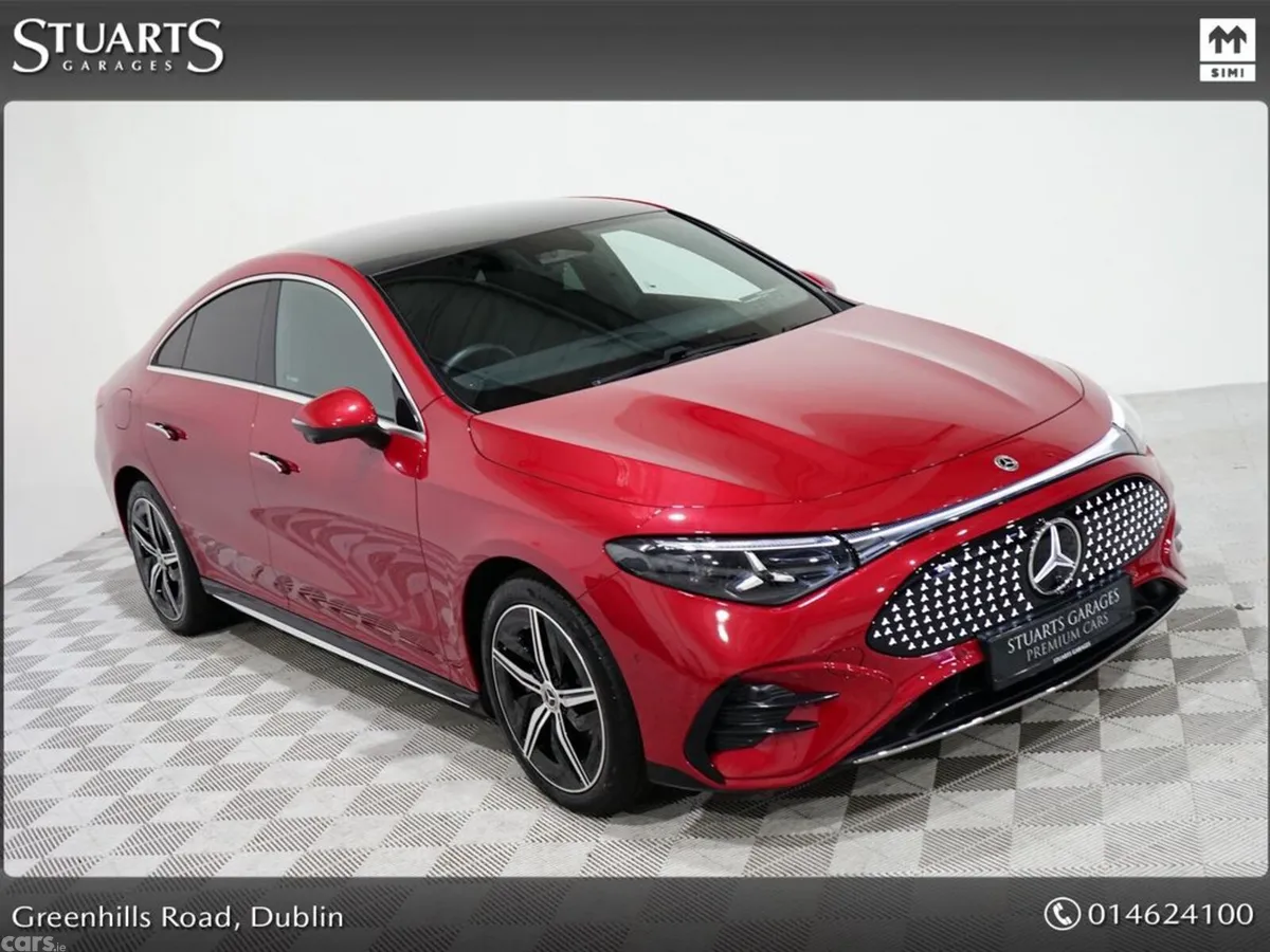 Mercedes-Benz CLA Saloon, Electric, 2025, Red