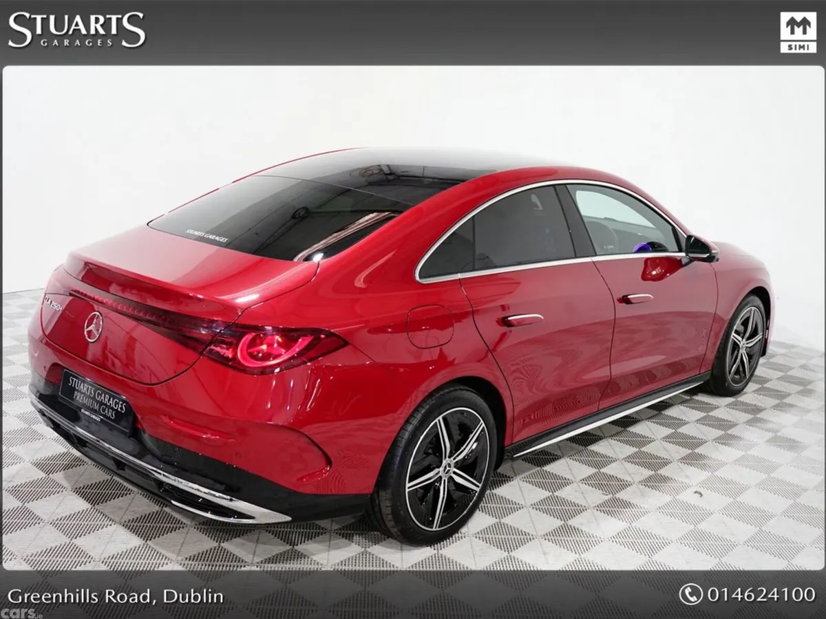 Mercedes-Benz CLA Saloon, Electric, 2025, Red