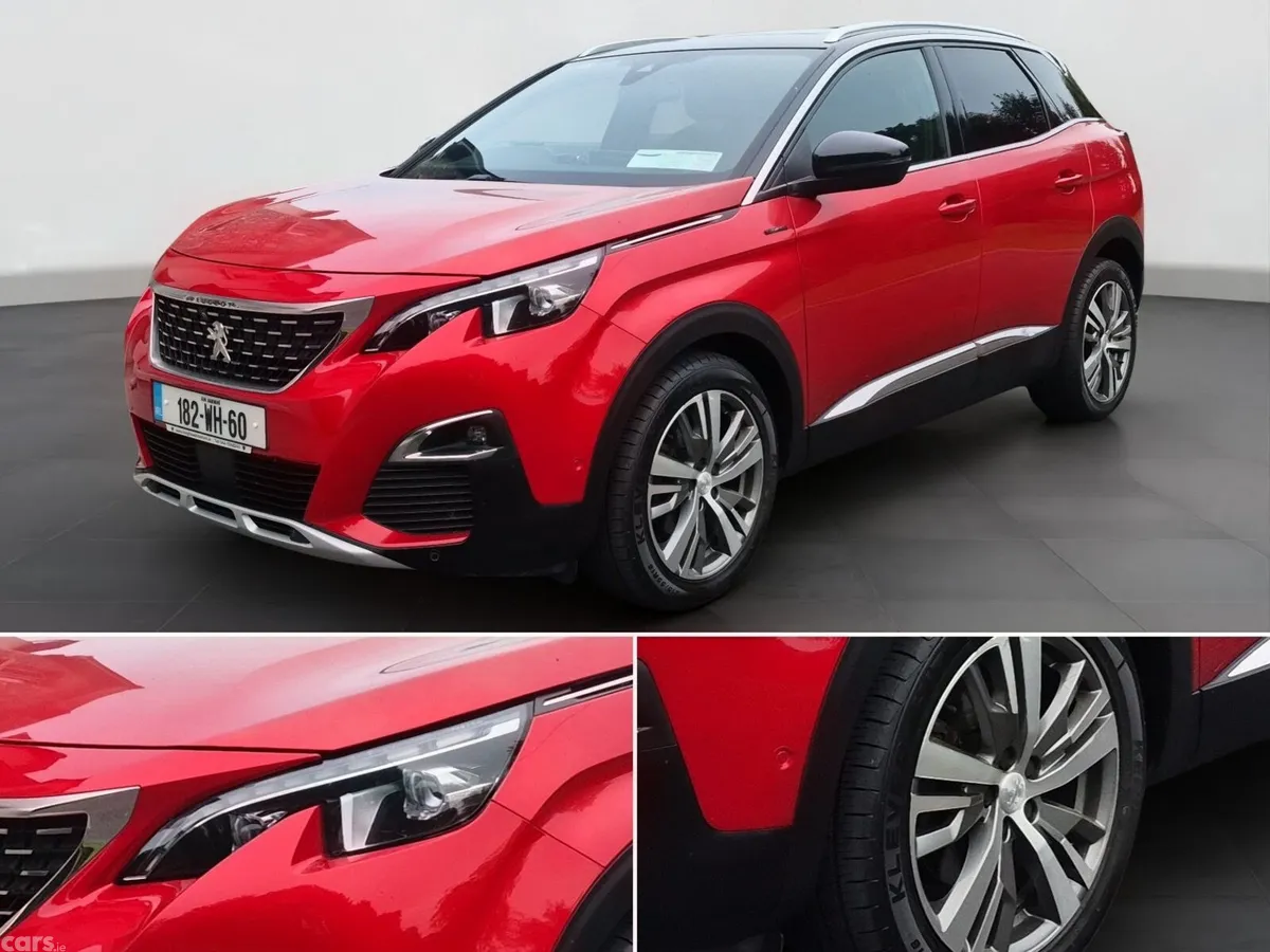 Peugeot 3008 MPV, Diesel, 2018, Red
