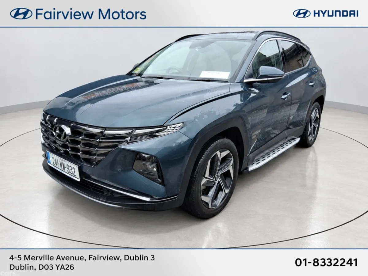 Hyundai Tucson SUV, Petrol Hybrid, 2024, Blue