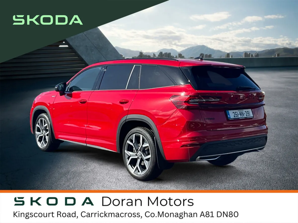 Skoda Kodiaq Estate, Diesel, 2026, Red