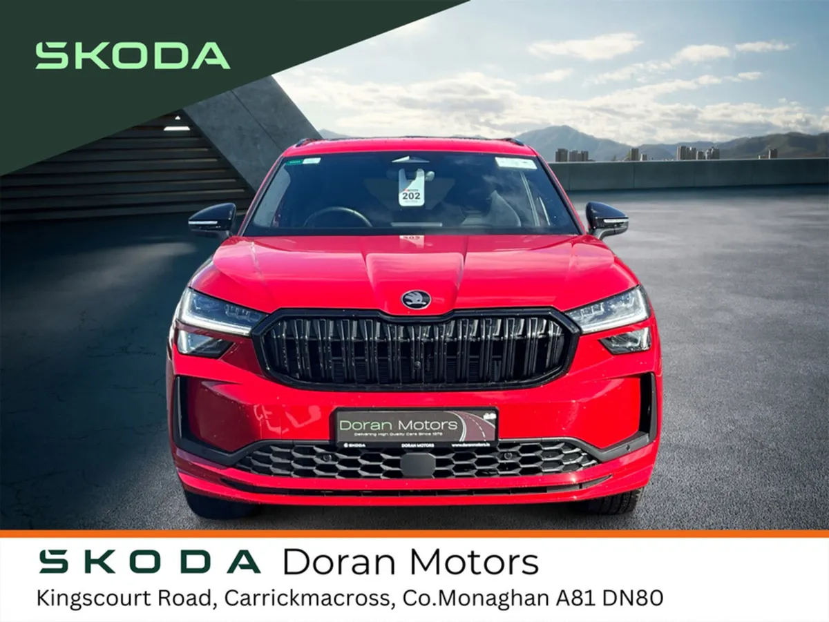 Skoda Kodiaq Estate, Diesel, 2026, Red