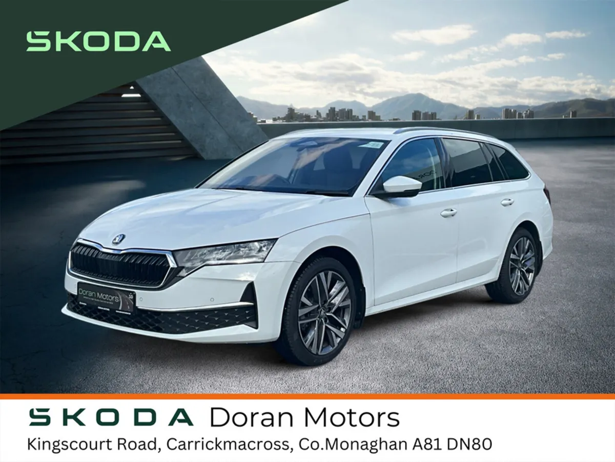 Skoda Octavia Estate, Diesel, 2026, White