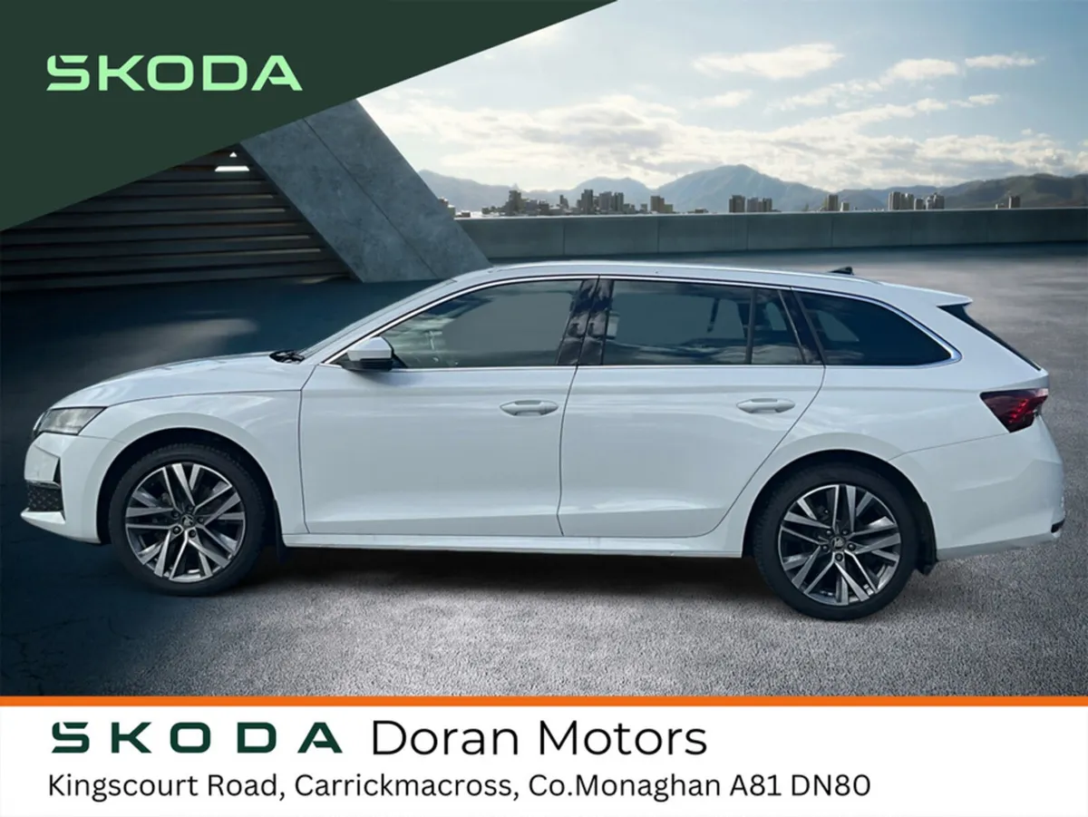 Skoda Octavia Estate, Diesel, 2026, White