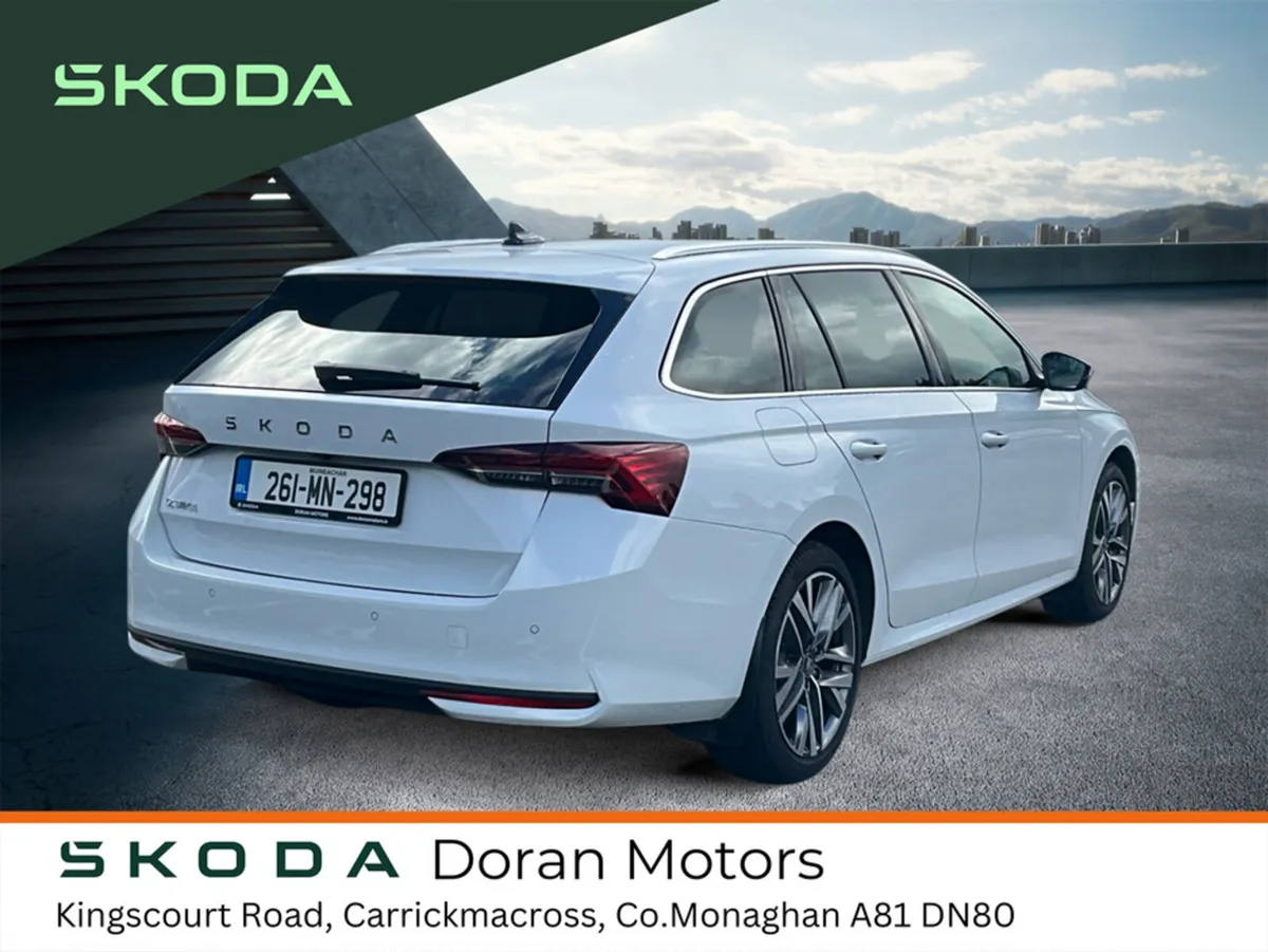 Skoda Octavia Estate, Diesel, 2026, White