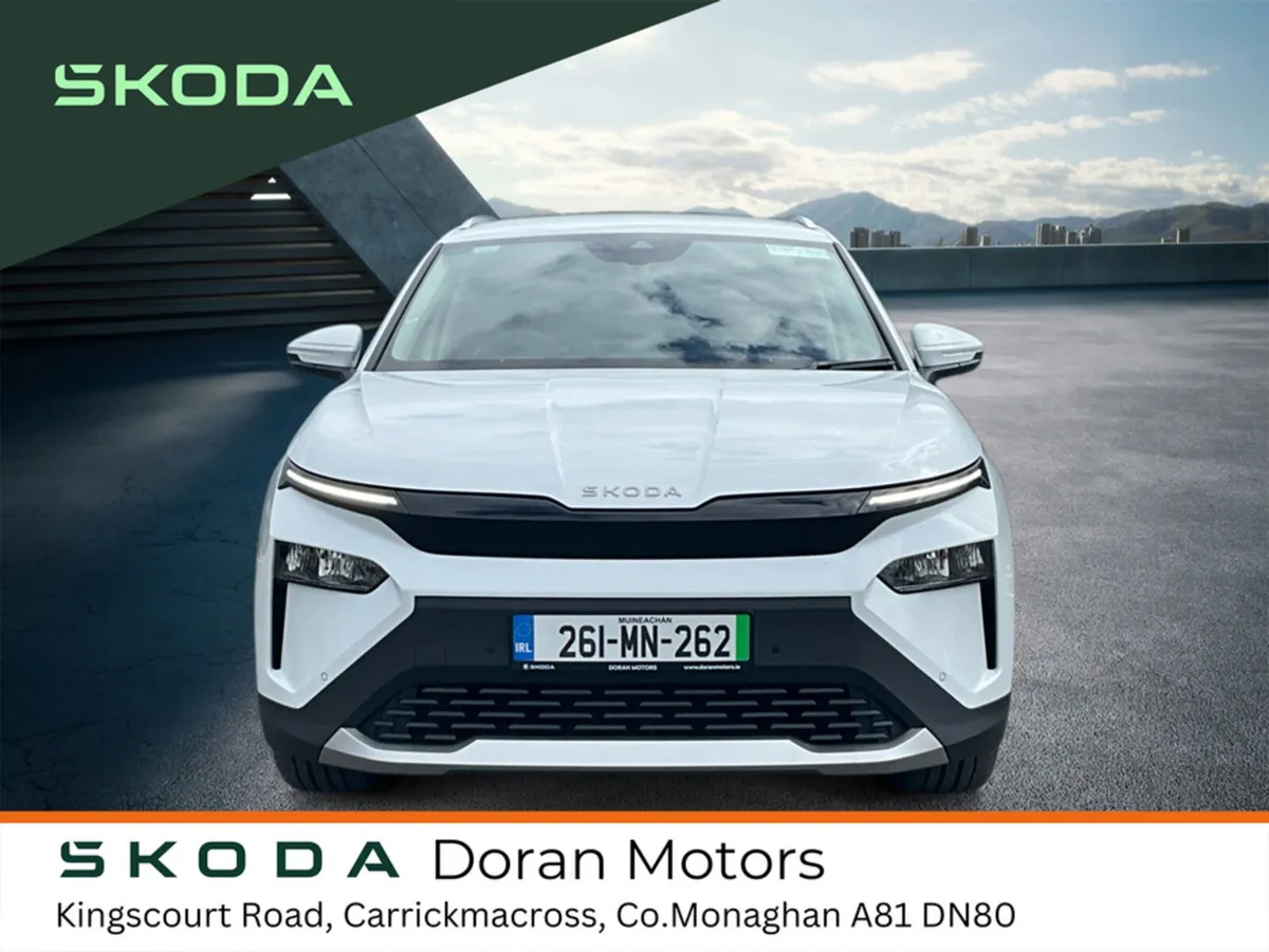 Skoda Elroq Hatchback, Electric, 2026, White