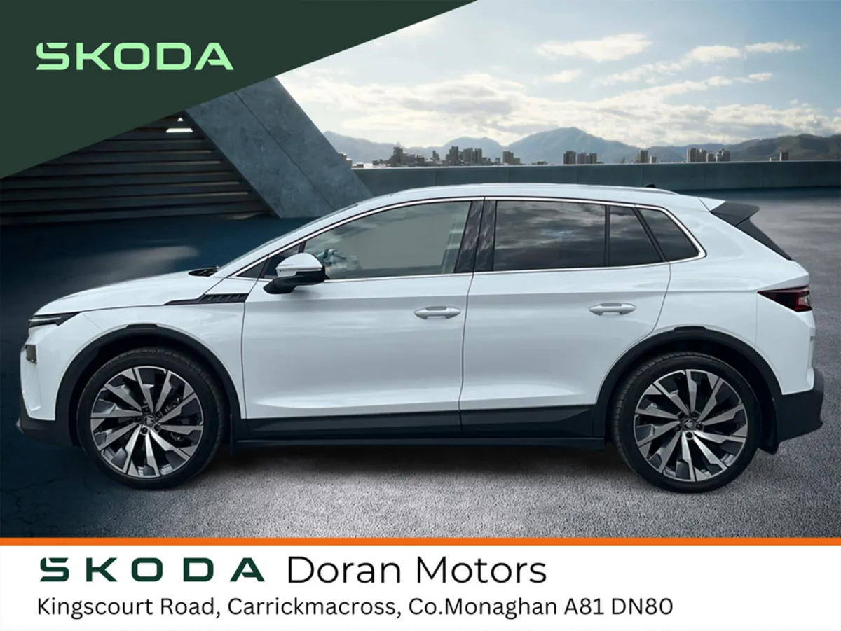 Skoda Elroq Hatchback, Electric, 2026, White