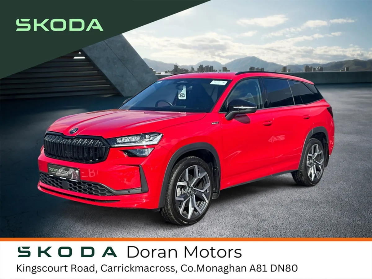 Skoda Kodiaq Estate, Diesel, 2026, Red