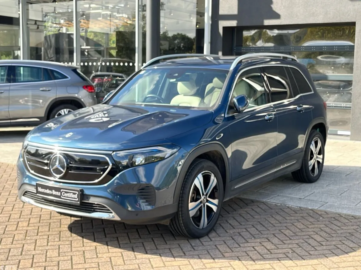 Mercedes-Benz EQB SUV, Electric, 2024, Blue