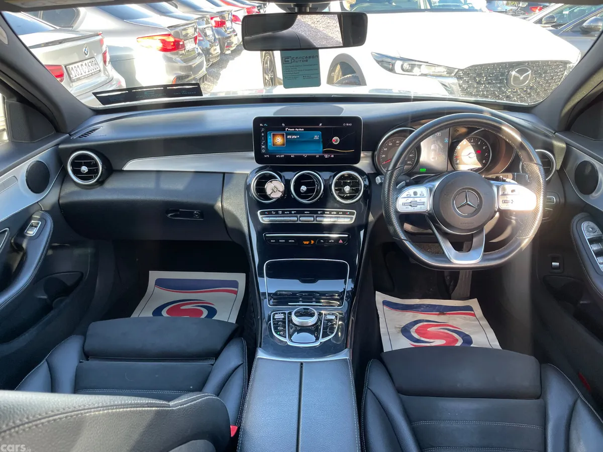Mercedes-Benz C-Class Saloon, Petrol, 2019, White
