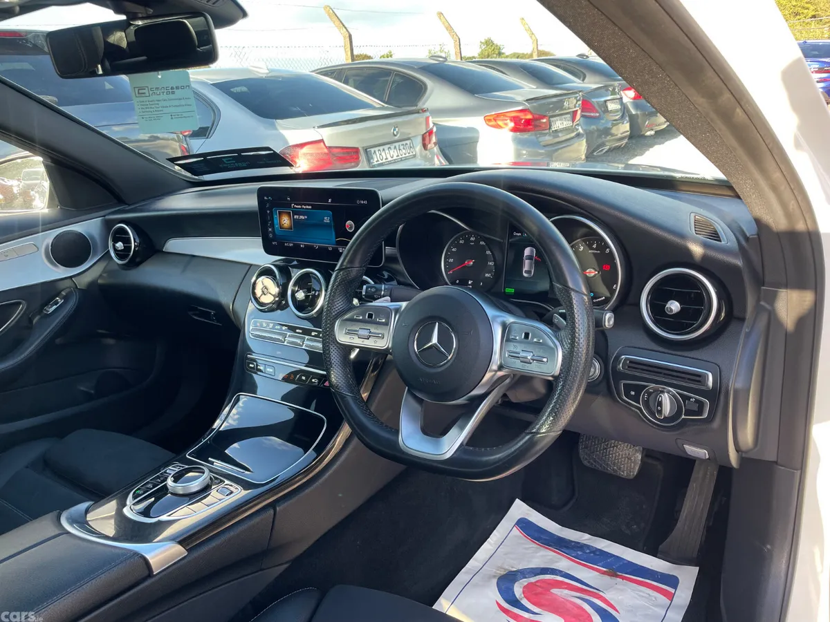 Mercedes-Benz C-Class Saloon, Petrol, 2019, White