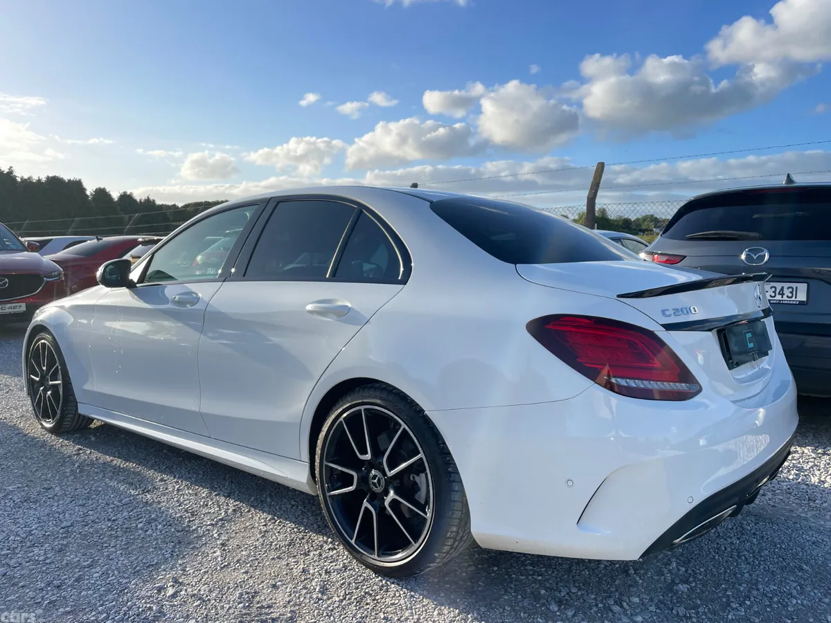 Mercedes-Benz C-Class Saloon, Petrol, 2019, White